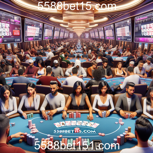 Descubra o Mundo do Poker Online no 5588bet15.com